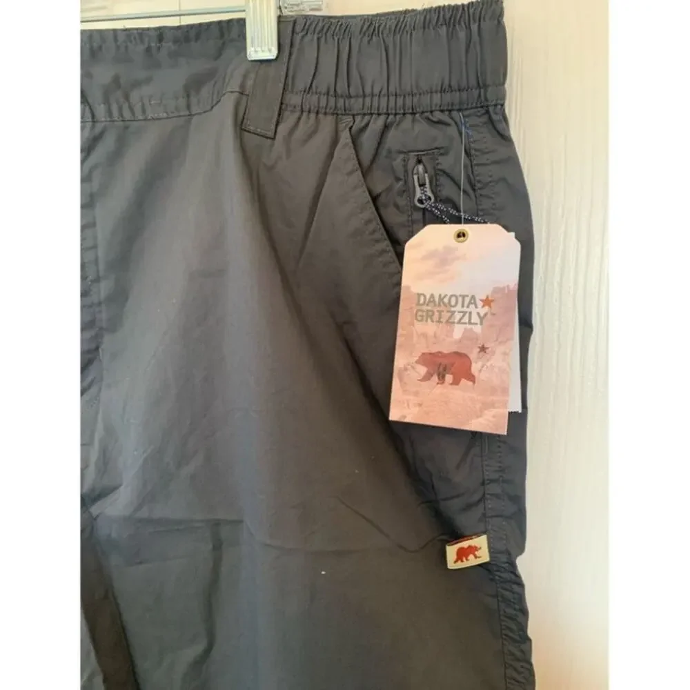 Dakota Grizzly Men's adventure short, Onyx Gray size XL NEW